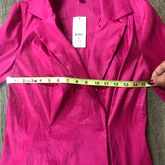 Chetta B Melanie Lyne Size 4 XS Floral Accent Top - Picture 8 of 9